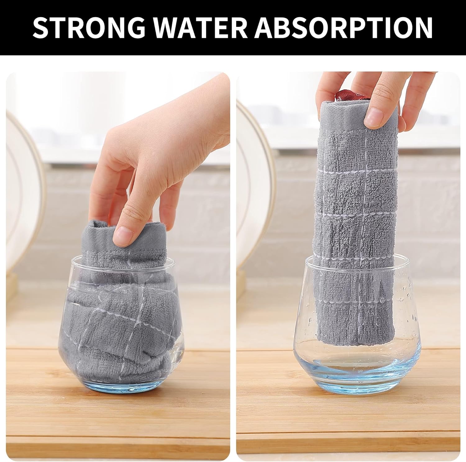 Kitchen Towels, Soft and Super Absorbent Dish Towels, Cotton Kitchen Towels -Pack of 4 (13 Kitchen Towels, Soft and Super Absorbent Dish Towels, Cotton Kitchen Towels -Pack of 4 (13